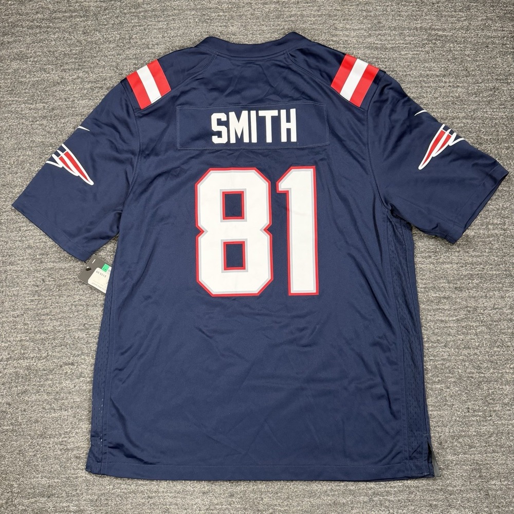 Nike Jonnu Smith New England Patriots Game Jersey NFL Football XL On Field #81